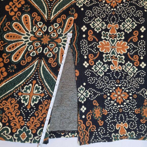 Anthropologie One Shoulder Jacquard Midi Dress - Picture 10 of 12